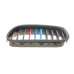 Решітка радіатора BMW 5 (F10) 10-17 (Чорний матовий) (M-Technic) (к-кт)