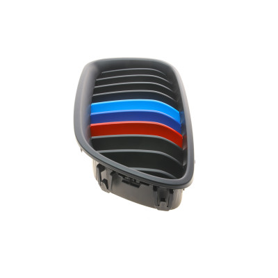 Решітка радіатора BMW 5 (F10) 10-17 (Чорний матовий) (M-Technic) (к-кт)