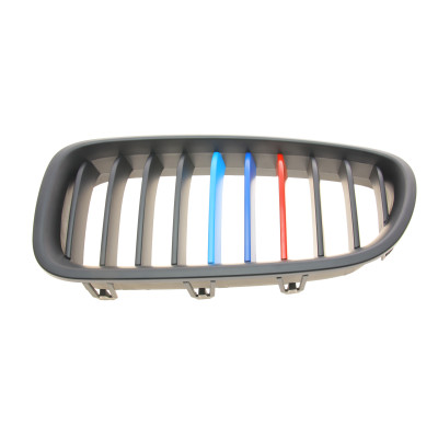 Решітка радіатора BMW 5 (F10) 10-17 (Чорний матовий) (M-Technic) (к-кт)