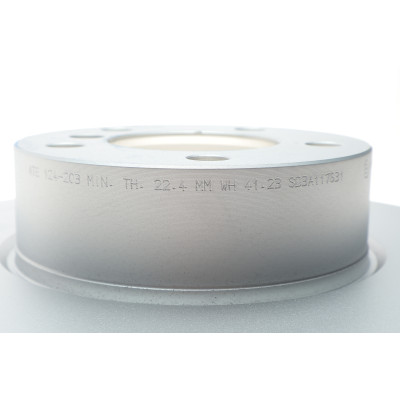 Диск гальмівний (передній) BMW 3 (E90/E91/E93) 05-11/X1 (E84) 09- (312x24) (з покриттям) (вент)