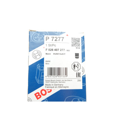 Фільтр масляний BMW X1 (F48)/1 (F40) /2 (F45/F46) 1.5-2.0 14- (B38/B47/B48)