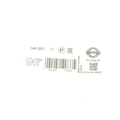 Прокладка колектора випускного BMW (M51)-325/525 TD/TDS 91-04