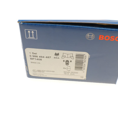 Колодки гальмівні (передні) BMW 1 (F20-21)/2 (F22/F87/F45-46)/3 (F30-31/F34/F80)/4 (F32/F36)/X3 11-