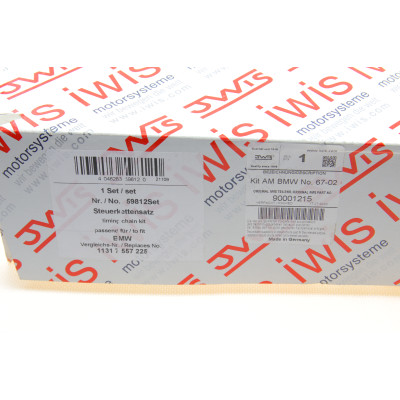 Комплект ланцюга ГРМ BMW 5 (F10)/7 (F01/F02/F03/F04)/X5 (E70/F15/F85)/X6 (E71/E72) 08-14 (N63)