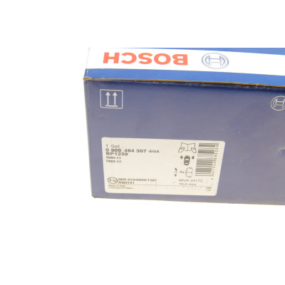 Колодки гальмівні (передні) BMW X5 (E70/F15/F85) 06-/X6 (E71/E72/F16/F86) 08-