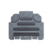Заглушка підкрильника (переднього) BMW 3 (E90/E91) 05-12 (L)