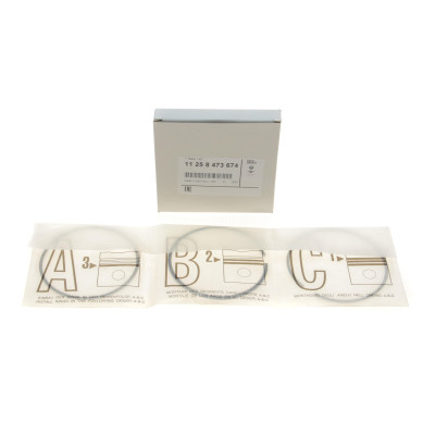 Кільця поршневі BMW 1/2/3/4/5/6/7/X1/X2/X3/X4/X5 B47 (84.00mm/STD) 11-