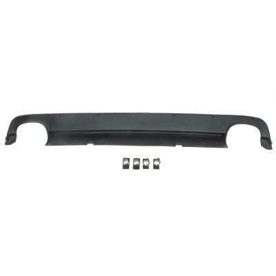 Бампер (задній) BMW 5 (E39) 96-03 (із отв. PDC, 2-сторонній вихлоп) M5