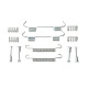 Комплект пружинок колодок ручника BMW 3 (E46)/(E92) 1.6-3.0 98-13 (ATE)
