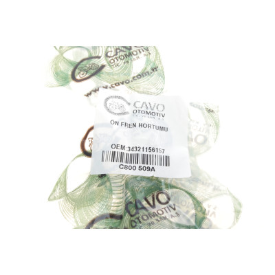 Шланг гальмівний (передній) BMW 5 (E34)/7 (E32)/8 (E31) 1.8-5.6 86-99 M20/M40/M43/M50