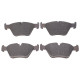 Колодки гальмівні (передні) BMW 3 (E46) 99-07/X3 (E83) 03-11/Z4 (E85/E86) 06-08 (Ate)