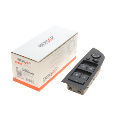 Кнопка склопідіймача (L) BMW 3 (E90) 04-11 M47/N43/N45/N46/N47/N52/N53/N57 (блок)