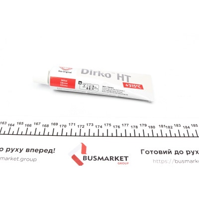 Герметик Dirko HT (-60°C +315°C) 70мл (бежевий) Герметик Dirko HT (-60°C +315°C) 70мл (бежевий)