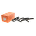 Ручка дверей (L) BMW X5 (E70)/X6 (E71/E72) 06-14 (Black) (к-кт)