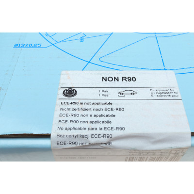 Диск гальмівний (передній) BMW 5 (E34) 2.0-3.5 87-97/7(E32) 3.0 i 82-94 (302x22.4)