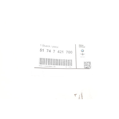 Воздуховод гальм (передній) BMW X5 (G05) 18- (R)