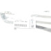 Решітка бампера BMW 3 (F30/F31) 11- (L)