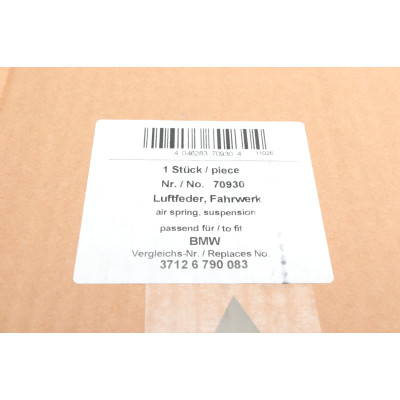 Подушка пневмопідвіски (ззаду) BMW X5 (E70) 3.0/4.4/4.8 06-14 (N52/N57/M57)
