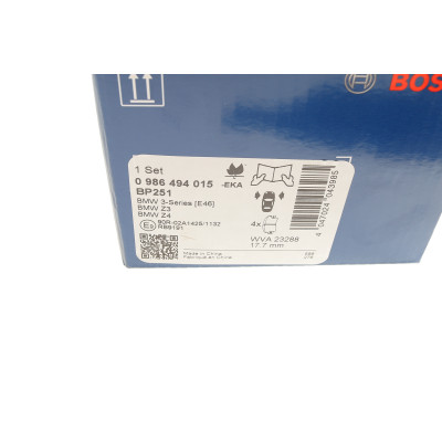 Колодки гальмівні (передні) BMW 3 (E36/E46) 90-