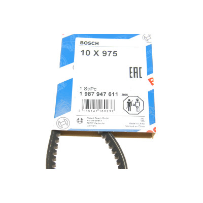 Ремінь генератора VW T4 1.9D/TD 90-96 (10x975) Ремінь генератора VW T4 1.9D/TD 90-96 (10x975)