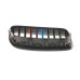 Решітка радіатора BMW 5 (F10) 10-17 (Чорний матовий) (M-Technic) (к-кт)