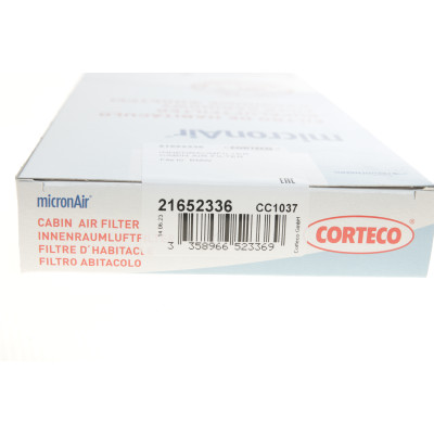 Фільтр салону BMW 3 (E46) 98-05/X3 04- (вугільний) M43/M47/M52/M54/N42/N45/N46