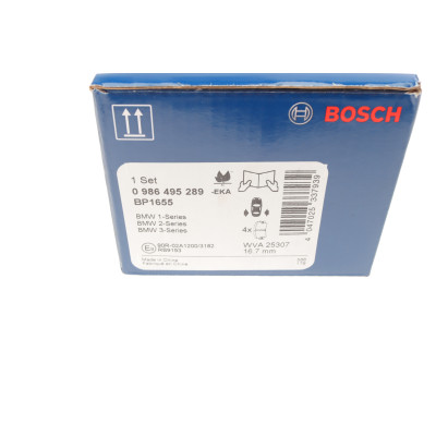 Колодки гальмівні (задні) BMW 1 (F20-21)/2 (F22-23/F45)/3 (F30/F34/F80) 11- B47/B48//N13/N20/N47