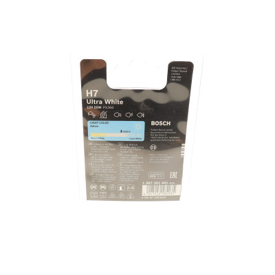 Автолампа H7 12V 55W PX26d Ultra White (4200K) (К-кт 2 шт) BL