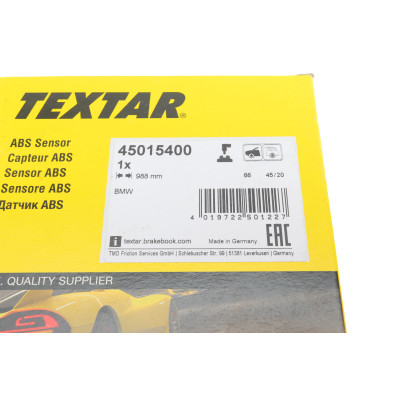 Датчик ABS (передній) BMW 5 (F10/F18)/7 (F01-F04) 08- (L=988mm)