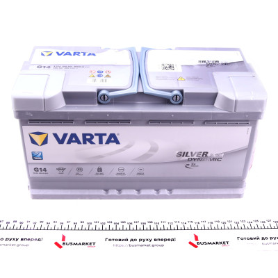 Акумуляторна батарея 95Ah/850A (353x175x190/+R/B13) (Start-Stop AGM) (замінено на 595901085 J382)