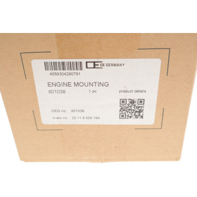 Подушка двигуна (R) BMW 3 (F30/F80)/X3 (F25)/X4 (F26) 12-18 B46/B48/N20/N26