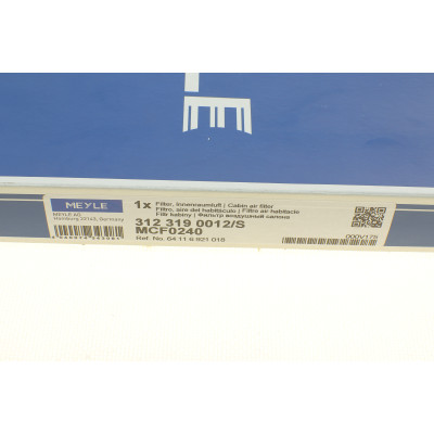 Фільтр салону BMW 7 (E65/E66/E67) 01-08 (к-кт 2шт)