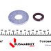 Шків колінвалу + шків генератора BMW 1/3/5/X3 2.0D 02- (4PK+6PK) (в комплекті з болтом)