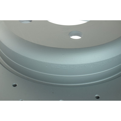 Диск гальмівний (задній) BMW 5 (F10/F11)/6 (F06/F13)/7 (F01-04) 09- (345x24) (з отворами) (вент.)