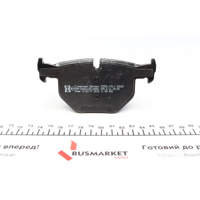 Колодки гальмівні (задні) BMW 3 (E90/E91/E92/E93) 04-13/X1 (E84) 09-15 (Ate-Teves)