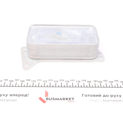 Радіатор масляний BMW 1 (F20)/3 (F30)/5 (F11)/ X3 (F25) 07-18 (теплообмінник)
