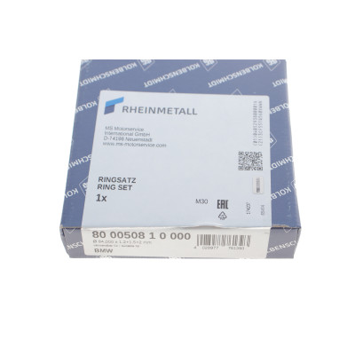 Кільця поршневі BMW 1/3/5 N40/42/45/46 1.6-2.0i (84.00mm/STD)