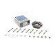 Муфта кардана еластична BMW 5 (E60/E61/F10) 01-11 (132mm) (спереду) (к-кт)