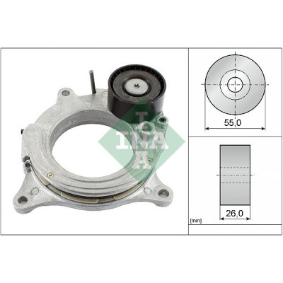 Натяжник ременя генератора BMW X2 (F39)/X3 (G01/F97) 17-, B37/B47/B57