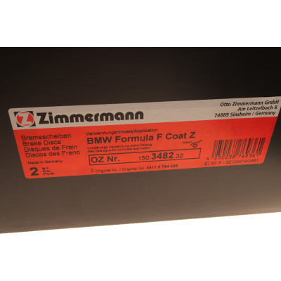 Диск гальмівний (передній) BMW 5 (F10/F11) 10- (330x24) (з покриттям) (з отворами) (вентильований)