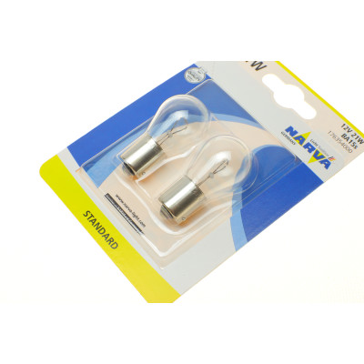 Автолампа P21W 12V 21W BA15s Standard (блістер/к-кт 2 шт.)