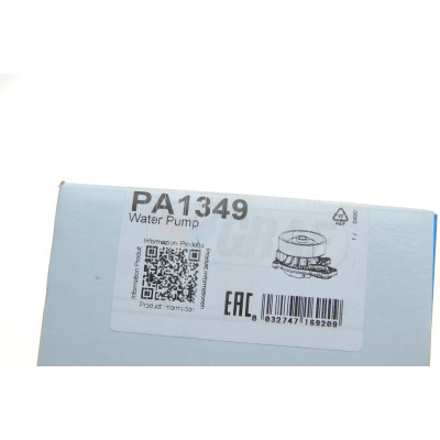 Помпа води BMW X1 (F48)/X2 (F39)/Mini Cooper/Clubman 2.0d B47 C20 14- (R/B) (7 лоп)