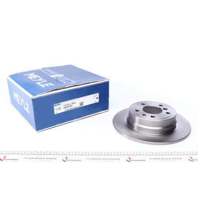 Диск гальмівний (задній) BMW 5 (E34) 87-96 (300x10)