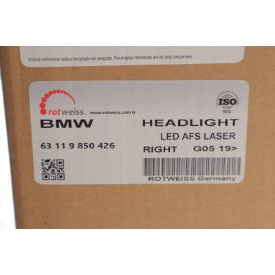 Фара (R) BMW X5 (G05/F95)/X6 (G06/F96) 19- (LED)