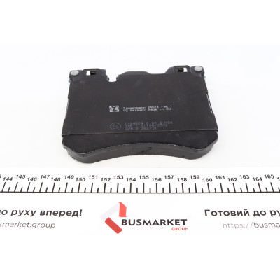 Колодки гальмівні (передні) BMW X5 (E70)/X6 (E71/E72) 06- (Brembo)