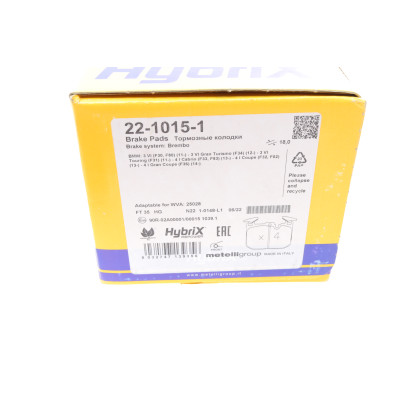 Колодки гальмівні (передні) BMW 3 (F30/F31/F34)/ 4 (F32/F36) 11- 