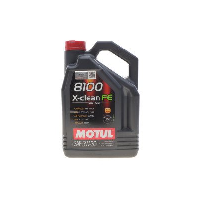 Олива 5W30 X-clean FE 8100 (5L) (ACEA C2/C3/API SP/MB229.52/PSA B71 2290/RN17) 112781