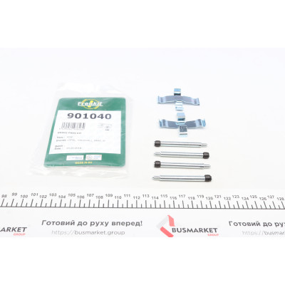 Планка супорта (заднього) прижимна (к-кт) MB E-class (W210) 96-03 (Ate)