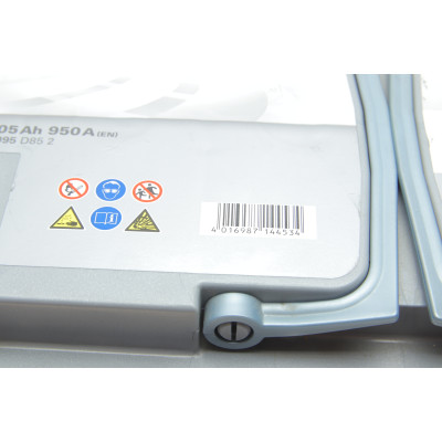 Акумуляторна батарея 105Ah/950A (393x175x190/+R/B13) (Start-Stop AGM) Silver Dynamic H15