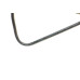 Патрубок радіатора BMW X5 (E53) 4.4i/4.6is 00-06 (L=350mm)